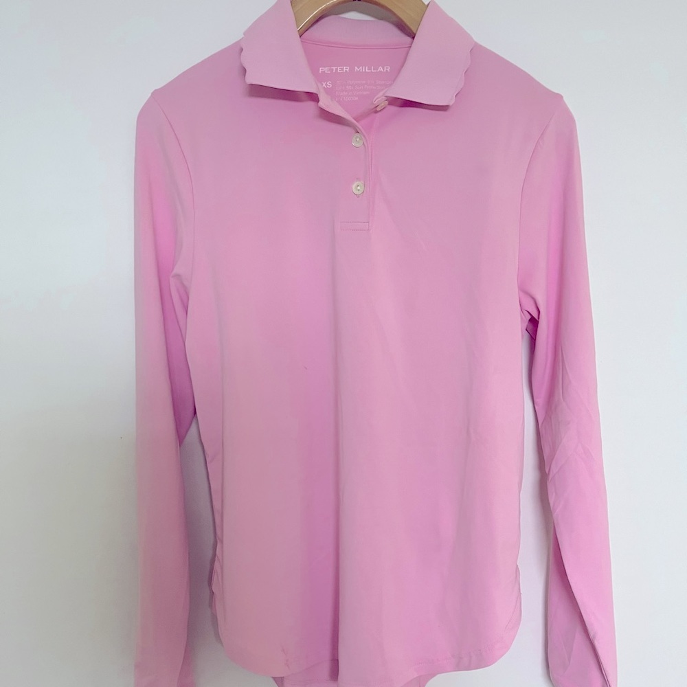 Peter Millar long sleeve women’s golf shirt